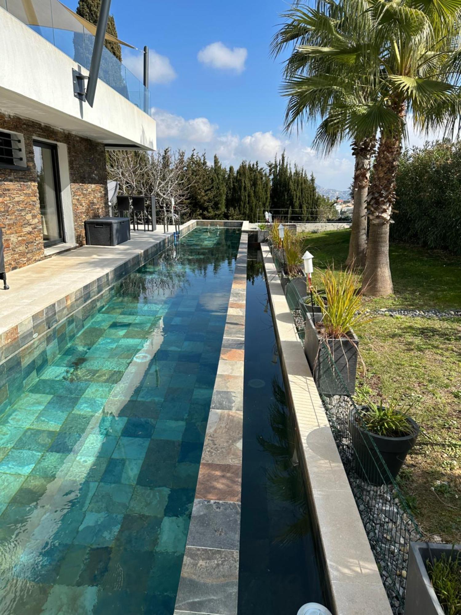 Cottage Marin Avec Vue Mer นีซ ภายนอก รูปภาพ
